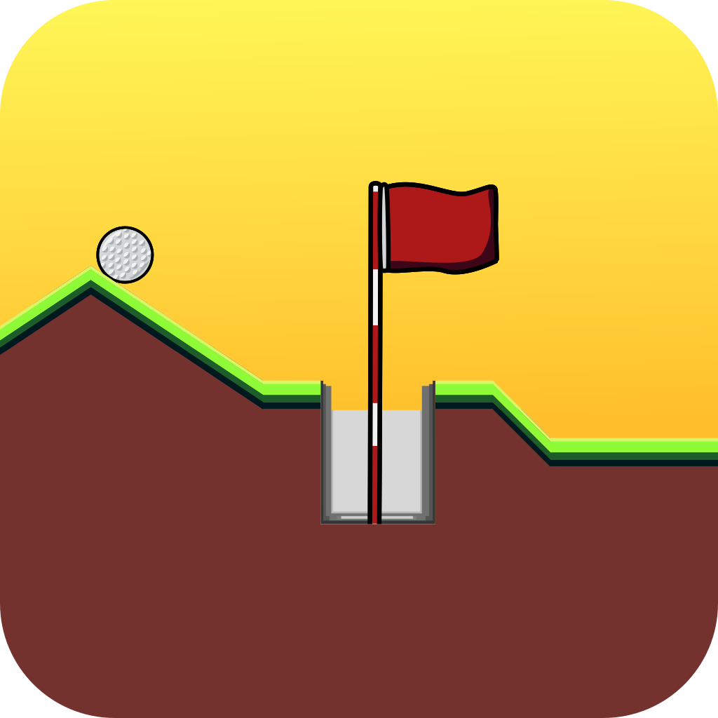 Dinkigolf icon (rounded)